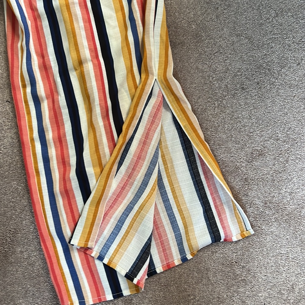 Very fun stripe pant jumpsuit - Picture 3 of 7